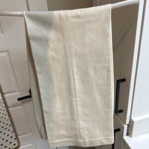 White summer time pants